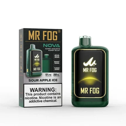 MR FOG NOVA Sour Apple Ice